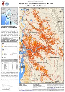 Map  Probable Flood Inundated Area in Kayin and Mon (as of 5 Aug) MIMU436v01 06Aug2023 A3 ENG.pdf