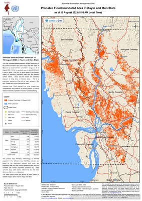 Map Probable Flood Inundated Area in Kayin and Mon (as of 10 Aug) MIMU437v01 11Aug2023 A3 ENG.pdf
