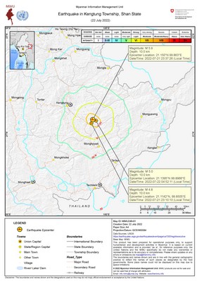 Map Earthquake in Kengtung Area MIMU249v01 22Jul2022 A4.pdf